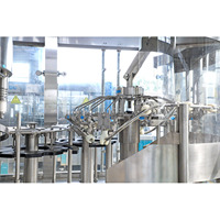 Ligne de production d'eau minérale potable 2000-36000bph Petites machines de remplissage d'eau entièrement automatiques