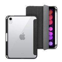 Offre Spéciale outillage privé porte-crayon antichoc PC étui en cuir PU transparent pour 2024 iPad mini 6 étui antichoc