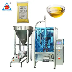 Automatische 500 ML 1000 ML 2000 ML Waage Maschine für flüssiges Ketchup Kochöl Soße Verpackung und Abfüllung und Verpackung