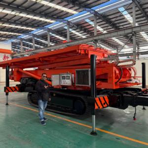 Plateforme de travail aérienne électrique hydraulique montée sur grue pour l'installation de toitures hautes, avec pièces structurelles renforcées - Product Image 4
