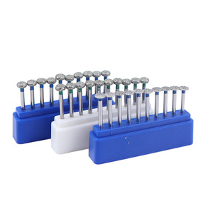 ดอกสว่านเพชรสำหรับงานทันตกรรม รุ่น RS DI SO SF WR ซีรีส์ 1.6 มม. หัวกรวย ความเร็วสูง สำหรับเครื่องกรอแบบเทอร์ไบน์ บรรจุ 10 ชิ้นต่อกล่อง - Product Image 1