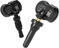 FOXWELL-Capteur de pression des pneus, système universel clonable, 2 en 1, TPMS, 315MHZ, 433MHz, activable