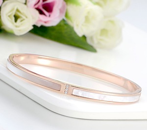 Nazionale della moda di stile del tessuto ultime 316l <span class=keywords><strong>bracciale</strong></span> in acciaio inossidabile shell <span class=keywords><strong>bracciale</strong></span> <span class=keywords><strong>con</strong></span> zircone braccialetto - Product Image 3