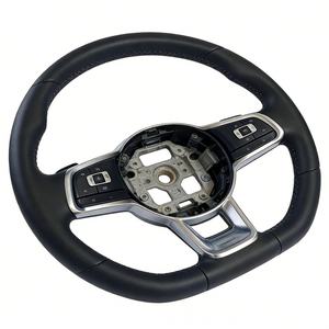 พวงมาลัยสปอร์ตหนังไมโครไฟเบอร์เหมาะสำหรับ <span class=keywords><strong>Volkswagen</strong></span> Golf MK7 GTI MK4 5 6 7 R line POLO GTE - Product Image 1