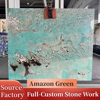 Dalle de quartzite vert du Brésil de qualité supérieure, polie/taillée sur mesure, pour comptoir, îlot, évier, table – Vente en gros directe usine