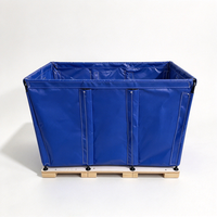 Chariot de transport temporaire avec propriétés anti-poussière, imperméables et résistantes à l'usure, en tissu Ripstop tissé enduit de PVC pour utilisation en tente