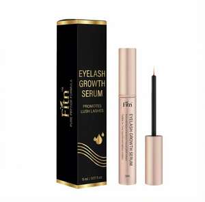 Sérum pour cils en gros 1-8 ml 100 % biologique Marque privée Naturel Végétarien Allongeant Hydratant Croissance des cils - Product Image 1