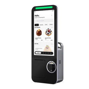 Topwise 15.6 Inch Android 15 Self Checkout Kiosk 2D QR Scanner POS System 1920X1080 Resolution 64GB Storage Facial SDK - Product Image 1