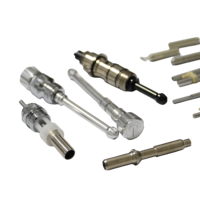 Connecteur de haute précision usiné CNC, borne en laiton et cuivre béryllium, contact électrique à haute tolérance, ISO9001