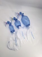 Appareil respiratoire manuel jetable en PVC, type Ambu, classe II, pour adulte, enfant, nourrisson, certifié CE, Compower