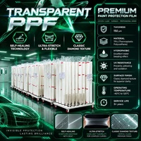 Film de protection de peinture automobile transparent en TPU 7,5 mil, anti-rayures, couverture intégrale, résistant aux taches, auto-réparateur avec PPF auto-réparateur