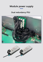 Serveur graphique GPU 4U 6*PCIE*16, ordinateur en rack 19 pouces, boîtier AI avec 6 baies, serveur PC