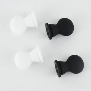 20mm putih hitam karet <span class=keywords><strong>Teat</strong></span> kinerja tinggi penetes silikon puting <span class=keywords><strong>Teat</strong></span> Tit untuk 5 ml botol tetes - Product Image 4