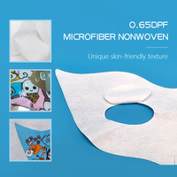 Masque pour les yeux anti-huile en tissu non tissé microfilé 40 g/m² 100 % nylon avec feuille de fibres ultrafines Proyons CSF45-ETP