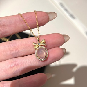 Collier en argent pur S925 plaqué or 18 carats avec perle de millet naturelle, collier de luxe à plusieurs rangs, chaîne de perles pour clavicule, accessoire de niche léger - Product Image 2