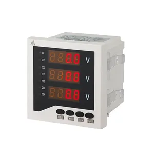 OEM 220V hochpräzises dreiphasiges digitales Wechselstrom voltmeter für Schweiß maschine