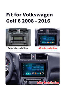 Krando 9 "unità di testa Auto per <span class=keywords><strong>Volkswagen</strong></span> <span class=keywords><strong>Golf</strong></span> 6 <span class=keywords><strong>2008</strong></span> - 2016 Autoradio Multimedia Wireless Apple Carplay + Android Auto 4G WIFI - Product Image 4