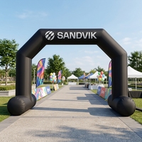 Arche gonflable publicitaire Airfun pour événements et fêtes, prix d'usine pour activités de plein air
