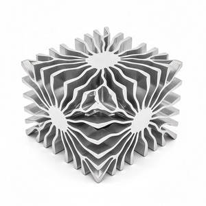 3D in Cây san hô chi nhánh hình nhôm vây tản nhiệt cho LED làm mát không khí không quạt CNC gia công đúc chính xác tản nhiệt - Product Image 6