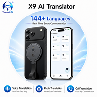 X9迷你AI翻译设备 146种语言 实时语音 照片OCR 离线在线 跨应用程序支持 全球沟通