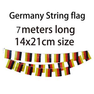 Drapeau en corde de polyester imperméable personnalisé Beckon pour 24 pays, idéal pour les événements et cérémonies internationales - Product Image 2