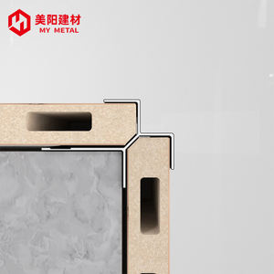 Bande de finition murale décorative en alliage d'aluminium multicolore <span class=keywords><strong>pour</strong></span> coins extérieurs – Vente en gros - Product Image 4