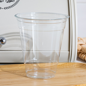Plastic Cup Cups Plastic Factory Price 375 Ml Plastic Cup Cold Coffee Custom Logo Disposable Plastic Pet Cups With Lid