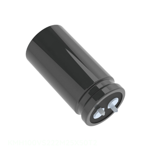 Distribuidor Autorizado, Condensador de Aluminio KMH100VS222M25X50T2 de 2200 uF, 20%, 100V, Tipo SNAP TH - Product Image 1