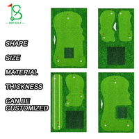 Minigolf platz Rasen Kunstrasen Indoor Outdoor Praxis Putter Teppich Großer Golf Putting Green Mat