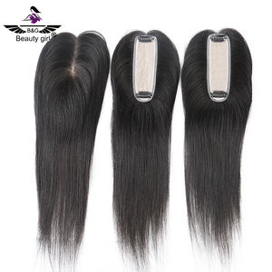 <span class=keywords><strong>Cheveux</strong></span> fins à usage quotidien Toppers pour femmes vrais <span class=keywords><strong>cheveux</strong></span> humains couvre Topper clairsemé pour ajouter du Volume expédition rapide - Product Image 4