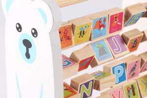 Nouveau Design Montessori Math Toy Doigt Nombre Jouets <span class=keywords><strong>Alphabet</strong></span> Abacus Apprentissage Jouet Éducatif Pour Les Enfants - Product Image 3