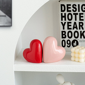 Art créatif moderne pour l'amour Artisanat en céramique Vertical transfrontalier pour l'anniversaire de mariage Saint-Valentin Entrée du salon - Product Image 4