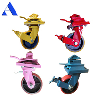 Kit de roulettes de frein 8 pouces, 4 pièces par kit, roue unique de frein universelle 3T 5T ISO, livraison gratuite