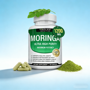 Capsules de poudre de feuilles de Moringa biologique – Entrepôt aux États-Unis – Support dropshipping – Marque privée personnalisée – Vente en gros - Product Image 6