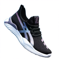 Nouvelles Chaussures de Sport Rétro en Maille Tendance 2026 pour Hommes – Imperméables, Respirantes, à Lacets – Idéales Printemps, Été, Automne, Hiver