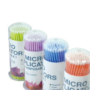 Micro-brosse dentaire jetable Applicateur 2,0 mm 1,5 mm 1 mm Micro-brosse dentaire Pointe de brosse dentaire à vendre - Product Image 2