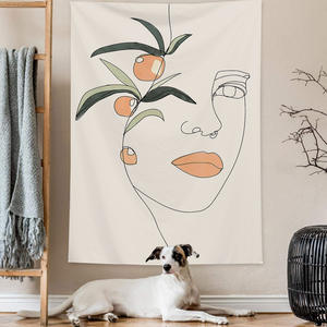 Mantel Nórdico Pequeño con Estampado <span class=keywords><strong>de</strong></span> Mandala, <span class=keywords><strong>de</strong></span> Poliéster Lavable a Máquina, Ecológico, Estilo Boho Rústico para Colgar en la Pared - Product Image 2
