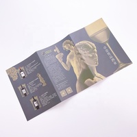 Brochure publicitaire Service Flyers Impression offset manuelle personnalisée Emballage de bijoux Brochure Design Film Lamination Flyer