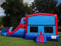 Trick or Treat Combinaison gonflable 4 en 1 Thalloween Bouncer Slide
