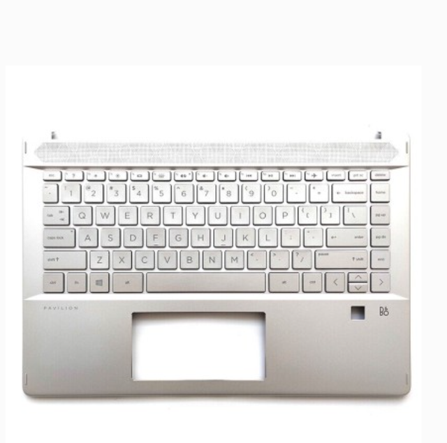 Replacement Laptop LCD back cover for HP Pavilion X360 14-DH 14M-DH Series Palmrest Cover Case with Keyboard L53797-001