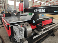 Prix revendeur Routeur CNC 4 axes pour le travail du bois 3D 4*8 avec système DSP, gravure sur MDF et contreplaqué, machine de gravure CNC 1325 pour acrylique