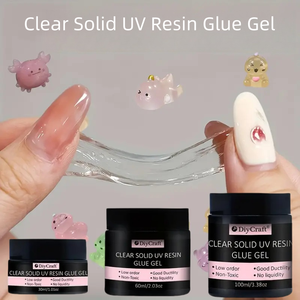 TIMESRUI grosir UV Curing perhiasan membuat tanah liat dekoratif Epoxy tanah liat kristal bening UV <span class=keywords><strong>Resin</strong></span> untuk DIY ornamen, seni patung - Product Image 2
