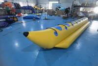 Bateau banane gonflable de qualité commerciale, kayak gonflable avec bâche en PVC de 0,9 mm, meilleure qualité au meilleur prix
