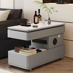 Factory Price Modern New Design Movable Smart <b>Sideboard</b> Living Room Side Table Bedside Table Nightstand Apartment Hotel A51 Smar - Product Image 2