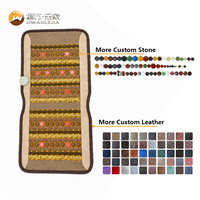 Tapis de chaise à photons à lumière rouge 660 nm Jiwan Lejia Améthyste Tourmaline Jade avec chauffage électrique