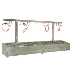 Limpiador de pinchos de aire comprimido de acero inoxidable para limpieza de zapatos de golf - Product Image 1