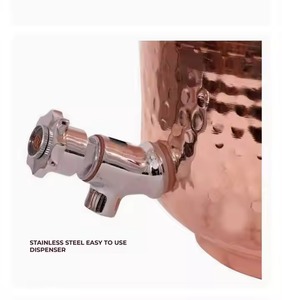 Distributore di acqua in rame Premium Look antico con supporto da 8 litri per eventi di feste e uso in ufficio per l'esportazione in tutto il mondo - Product Image 3