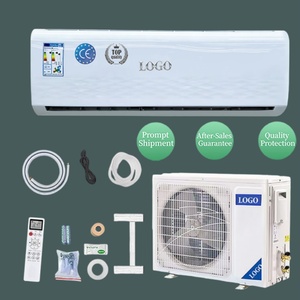 Climatiseur mural intelligent <span class=keywords><strong>split</strong></span> 9000 BTU à onduleur avec commande vocale, <span class=keywords><strong>classe</strong></span> <span class=keywords><strong>A</strong></span>, 110V 60Hz pour atelier, studio, magasin - Product Image 1