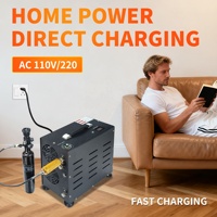 Compresseur d'air automatique TUXING de haute qualité 800W 110V/220V 4500psi 30mpa 300bar pour sports de plein air et paintball