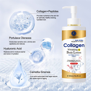 Nouvelle arrivée Crème pour le corps hydratante nourrissante <span class=keywords><strong>éclaircissant</strong></span>e <span class=keywords><strong>éclaircissant</strong></span>e à la formule de collagène Lotions pour le corps blanchissantes pour femmes - Product Image 5